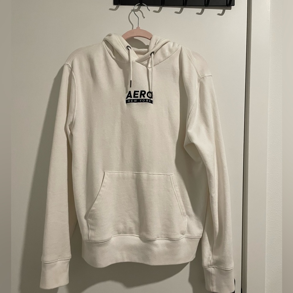Aeropostale White Hoodie | Size S